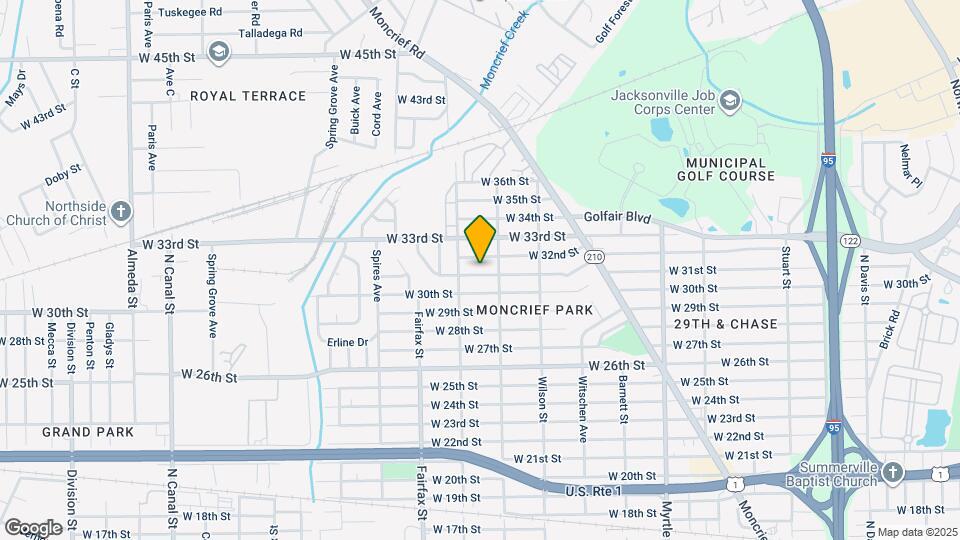 1629 W 31st St Map and Location Details