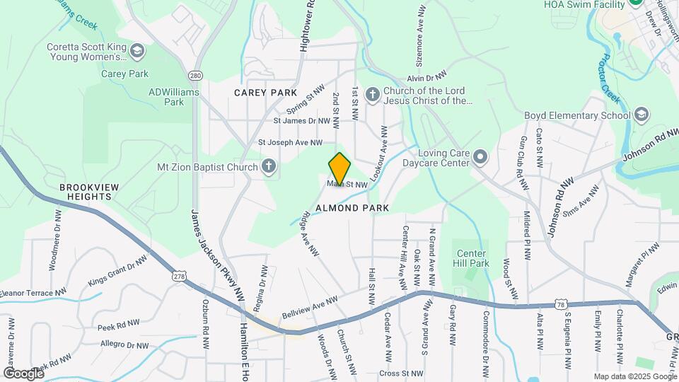 2434 Main St NW Mapa y Detalles de la Ubicación