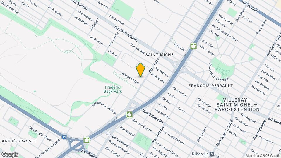 2601 Jarry Rue E Map and Location Details