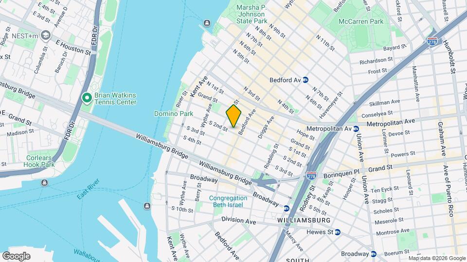 125 S 2nd St, Unit 4 Mapa y Detalles de la Ubicación