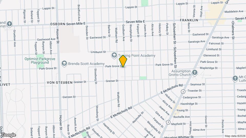 18095 Goulburn Ave Map and Location Details