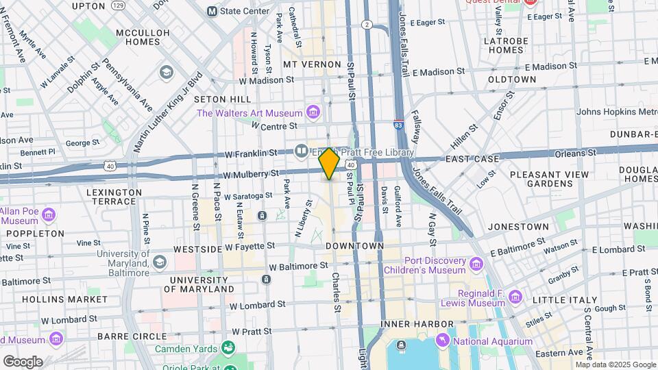 Brown's Arcade Map and Location Details