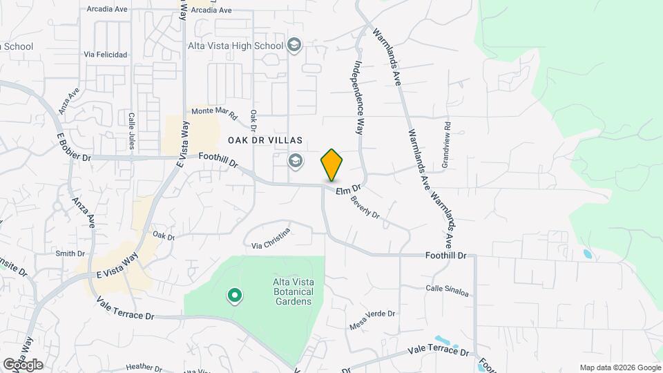 1508 Elm Dr Map and Location Details