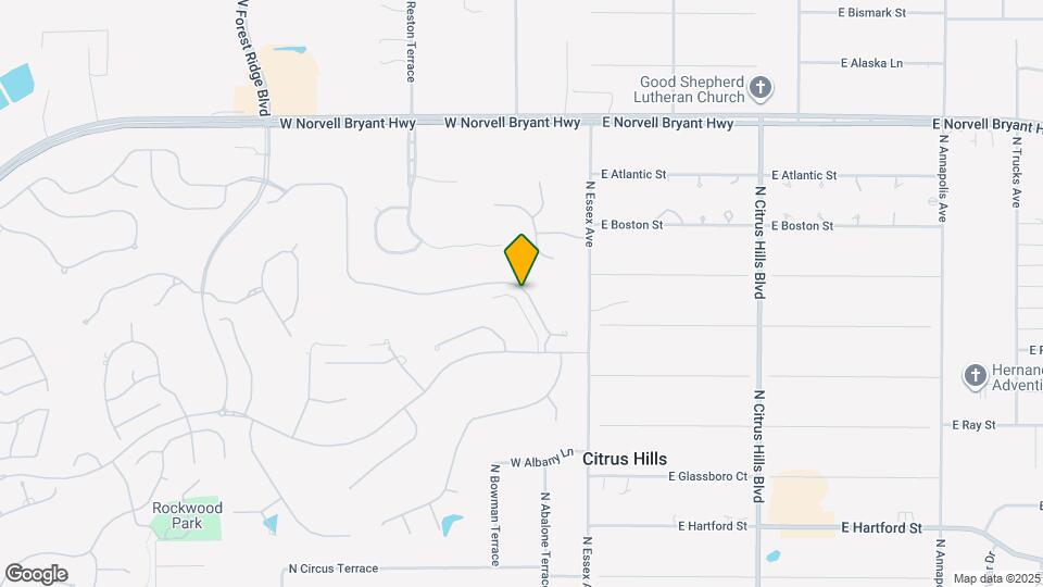 118 W Doerr Path Map and Location Details