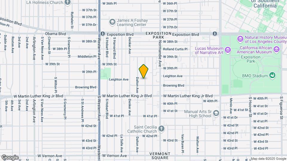 Charming 1-Bedroom Unit in Prime Los Angeles Mapa y Detalles de la Ubicación