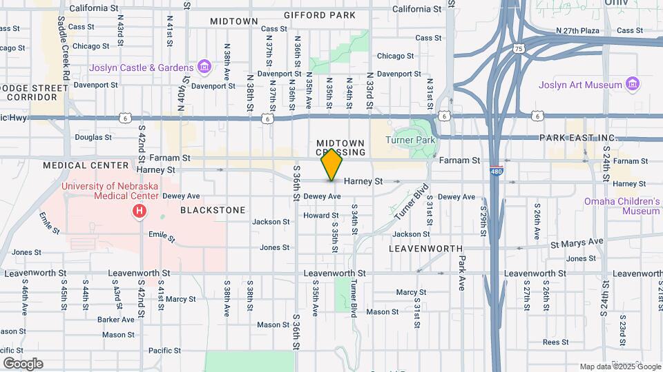 3501 Harney St Map and Location Details