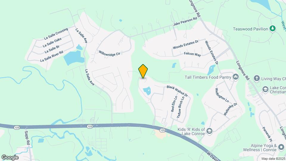 711 Fallen Hemlock Ct Map and Location Details