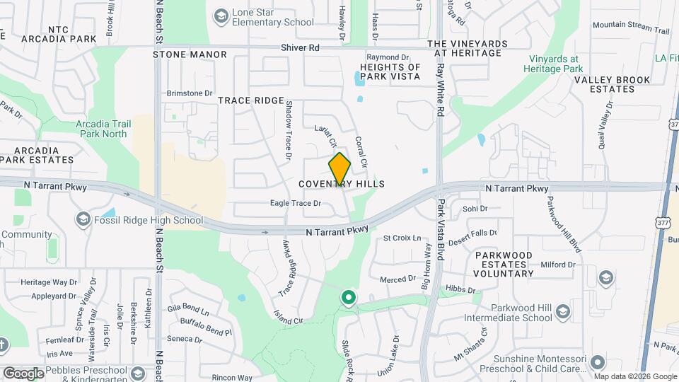 8551 Western Meadows Dr Mapa y Detalles de la Ubicación