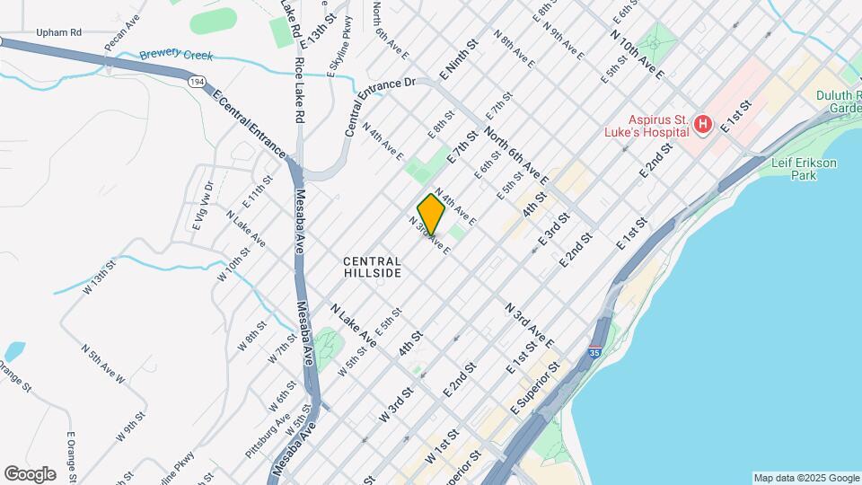 521 N 3rd Ave E Map and Location Details