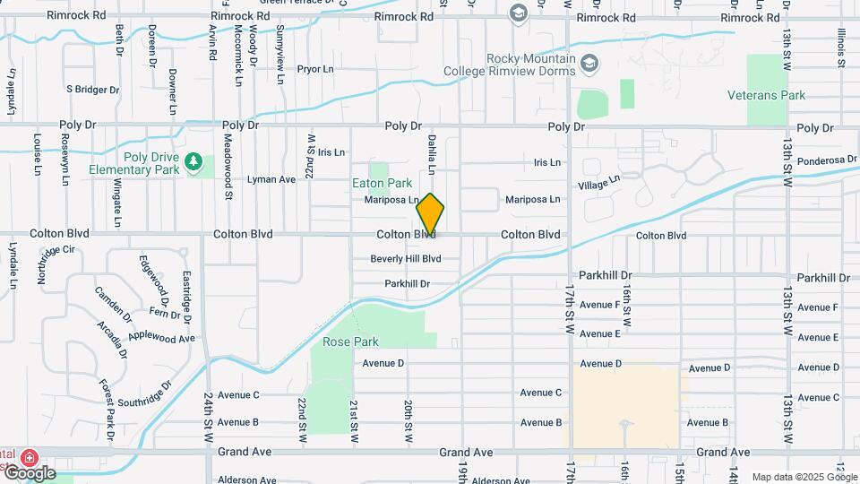 1926 Colton Blvd Map and Location Details