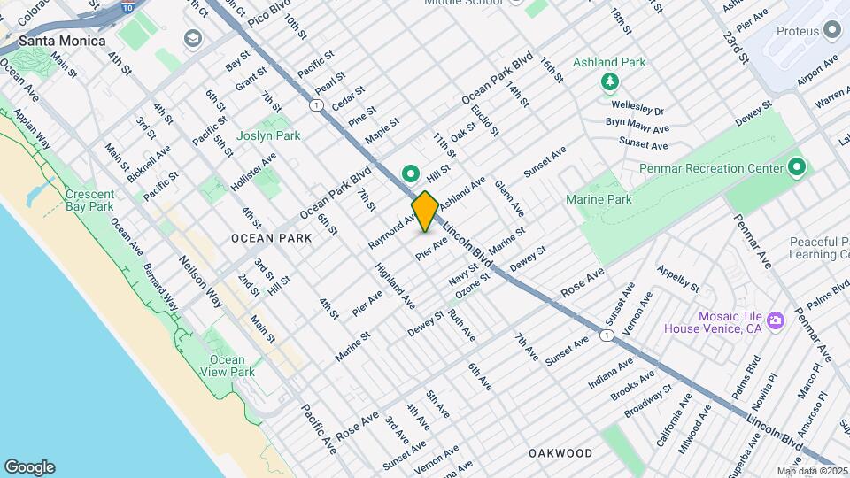 730 Ashland Ave Map and Location Details