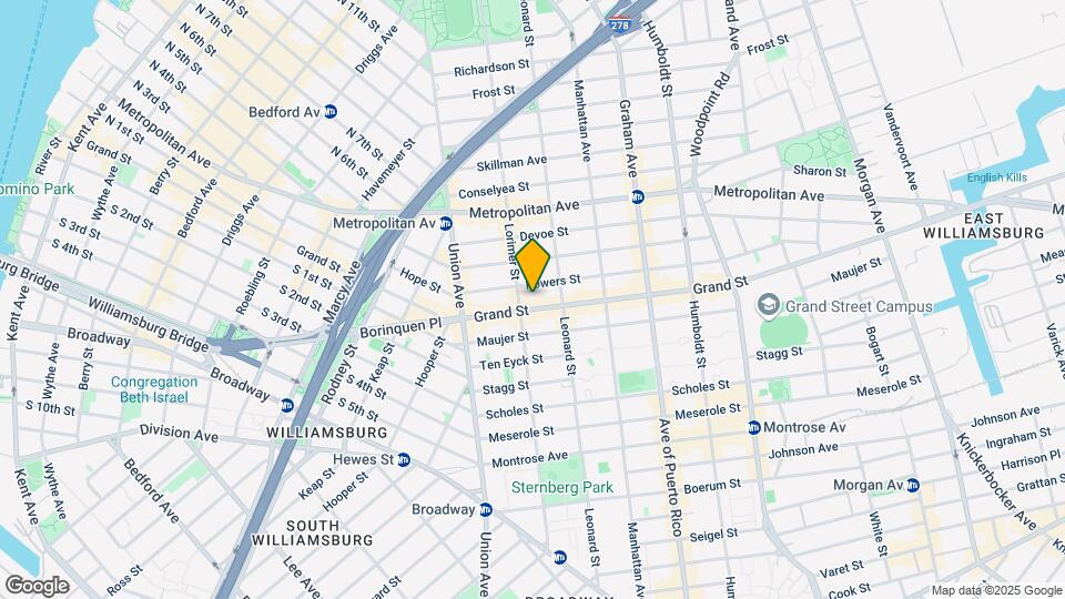 597 Grand St Mapa y Detalles de la Ubicación