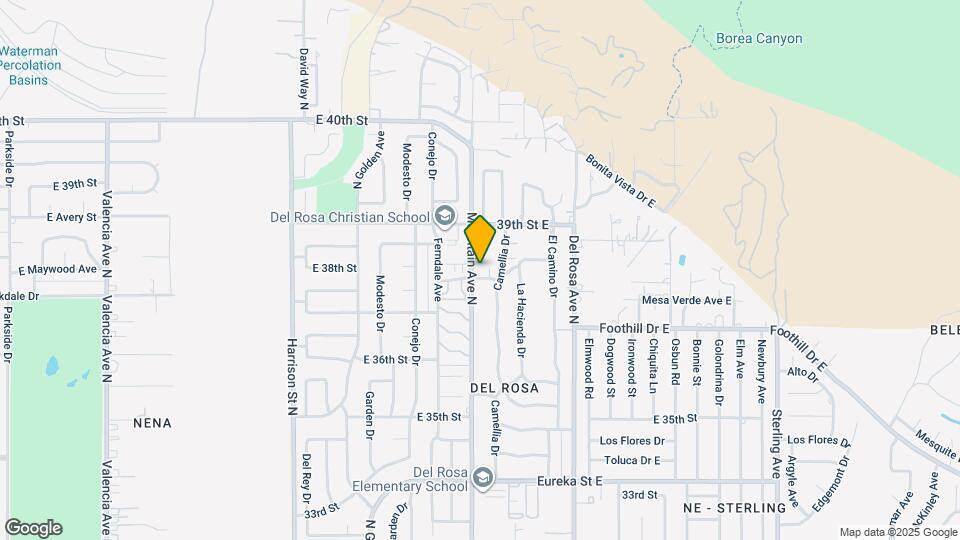 1410 E Yucca Dr Map and Location Details