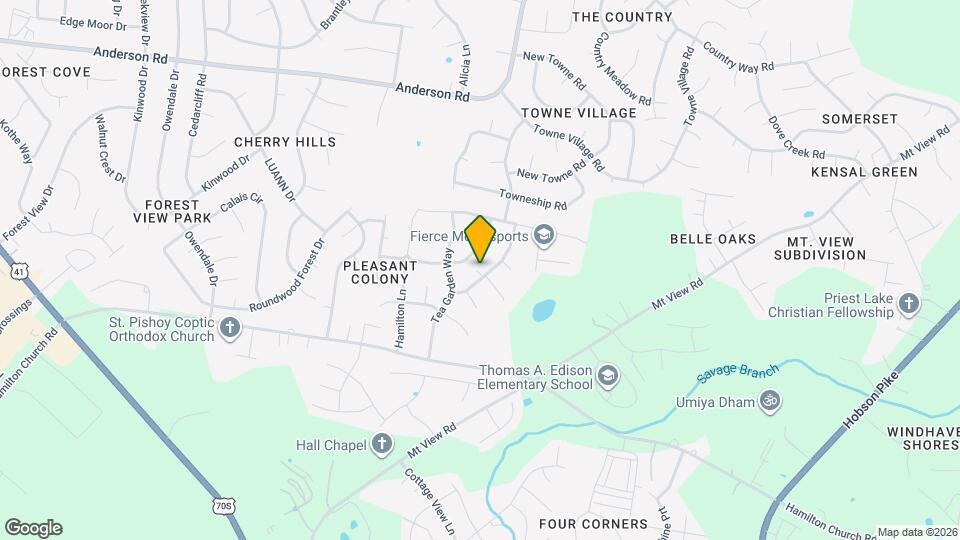 3341 Oak Timber Dr Map and Location Details