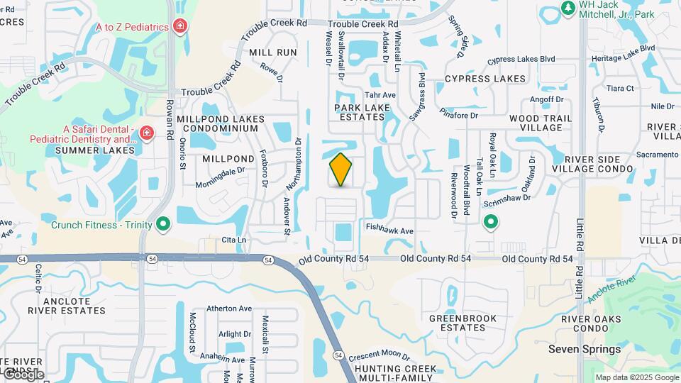 8104 Badger Ln Map and Location Details