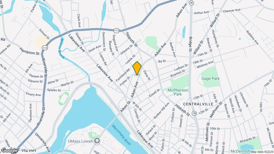 118 Aiken Ave Map and Location Details