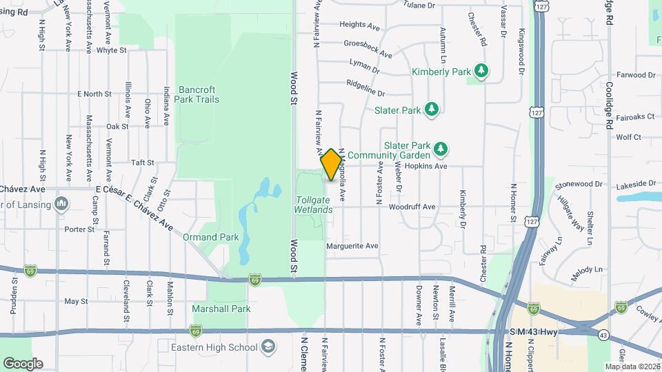 1228 N Fairview Ave Mapa y Detalles de la Ubicación
