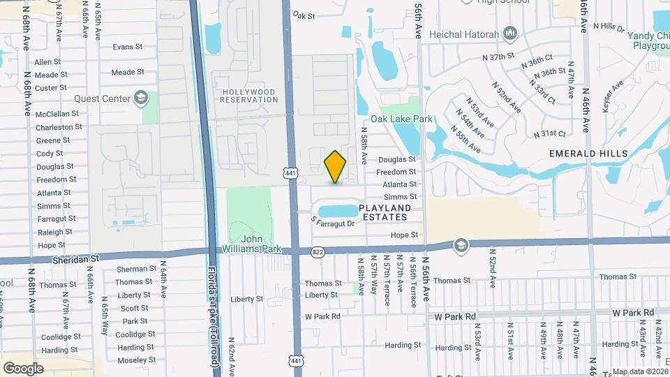 5900 Atlanta St Map and Location Details