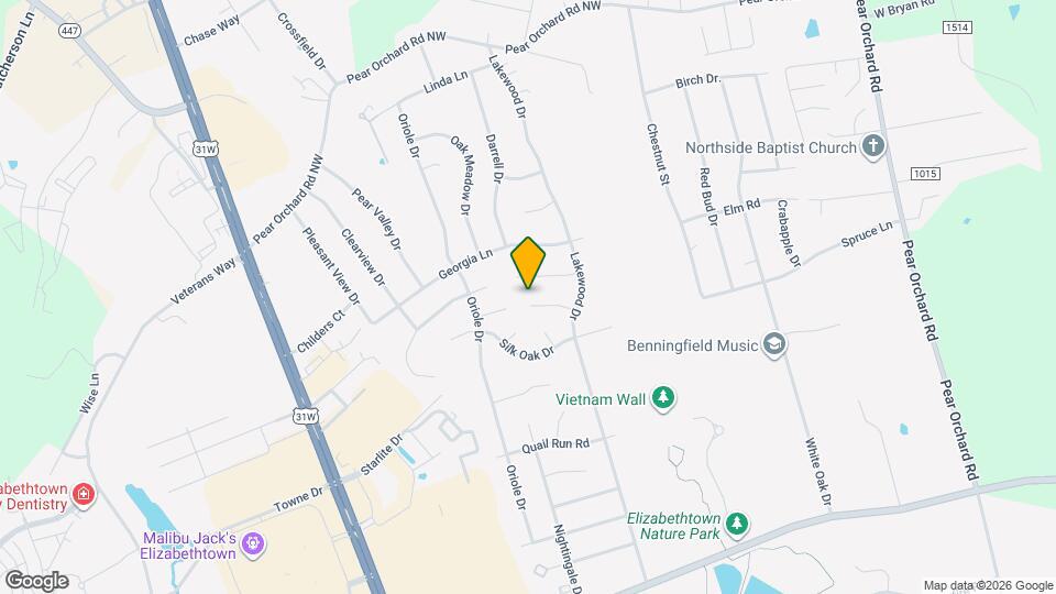 110 Brendenwood Ct Map and Location Details