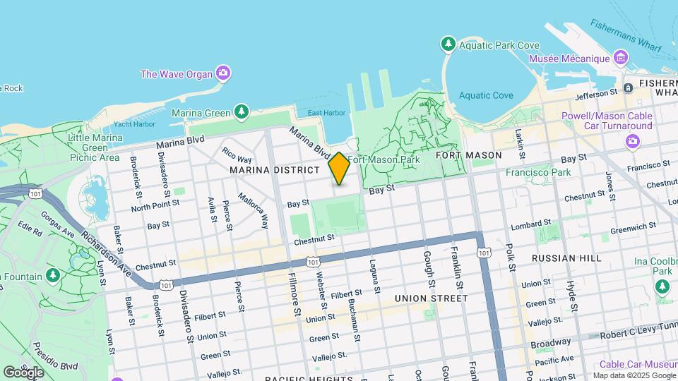 1598 Bay St Map and Location Details