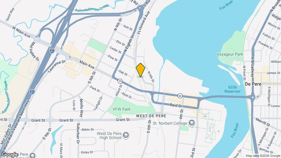 207-209 Fort Howard Ave Map and Location Details