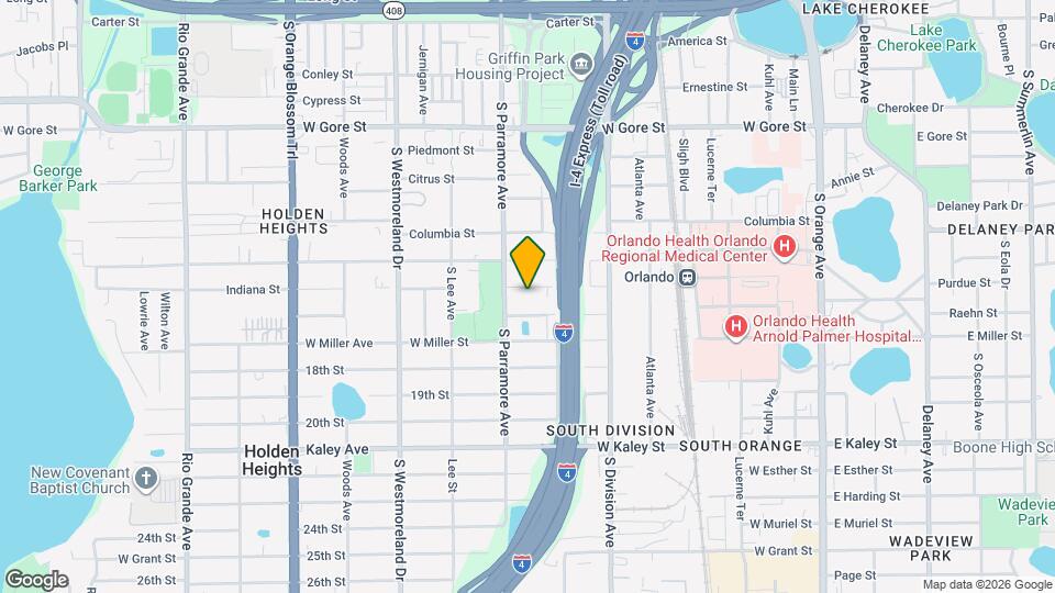 626 Indiana St Map and Location Details