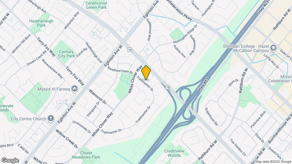 872 Bethany Crescent Map and Location Details