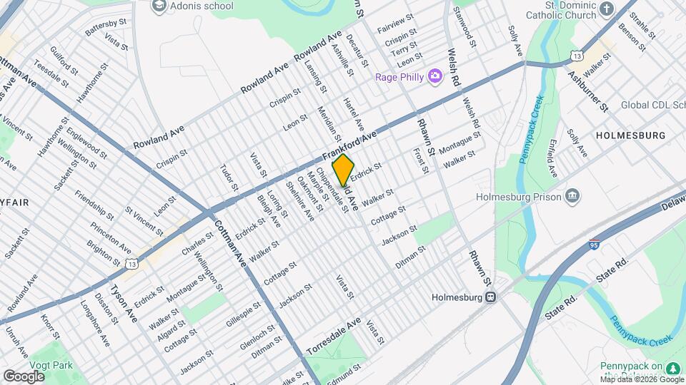 4240 Sheffield Ave Map and Location Details