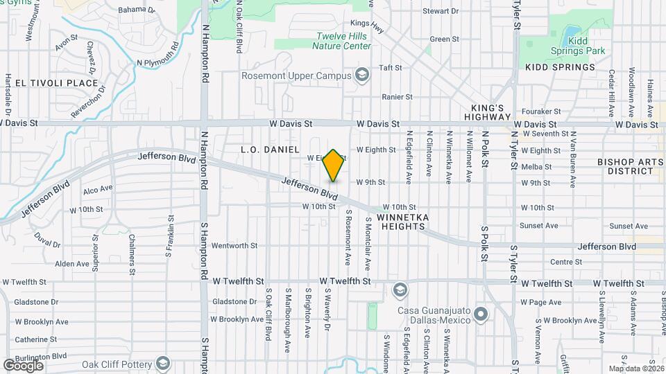 208 N Waverly Dr Map and Location Details