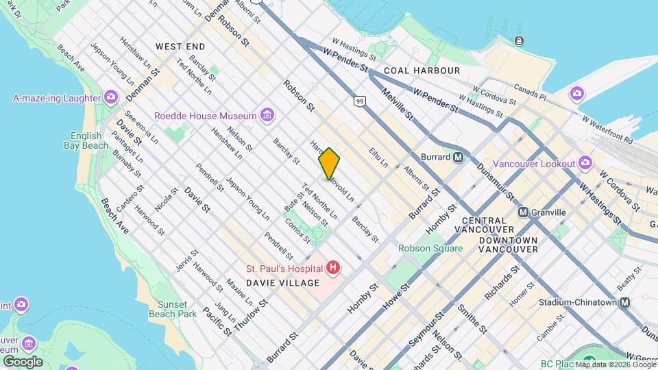 1137 Barclay St Map and Location Details