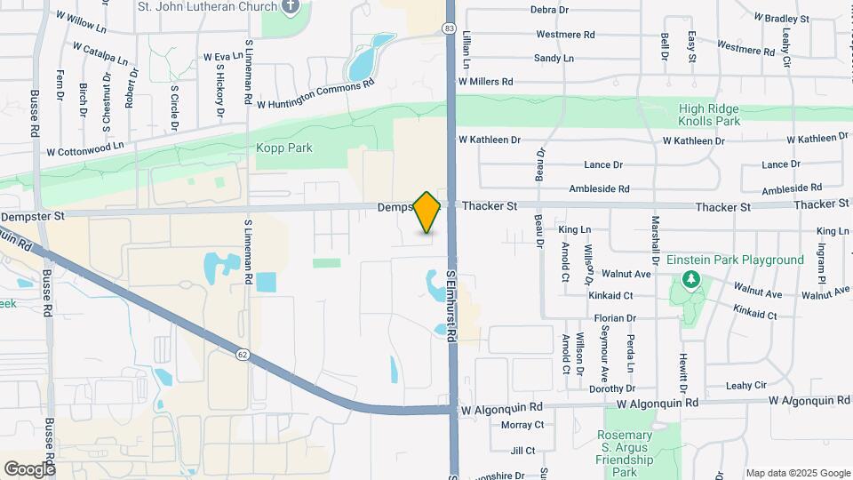 319 W Hawthorne Cir Map and Location Details