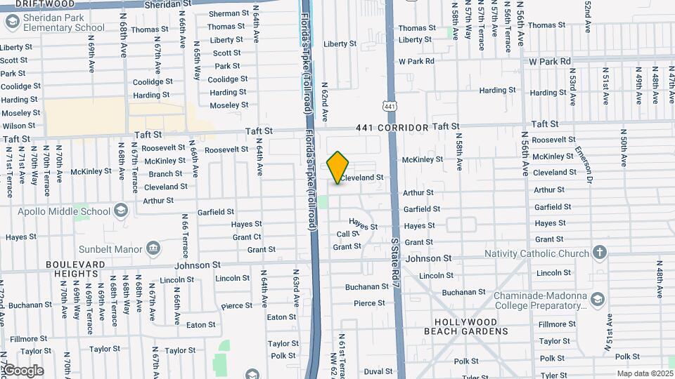 6147 Arthur St Mapa y Detalles de la Ubicación