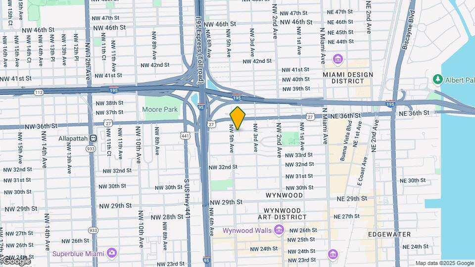 440 NW 35th St Map and Location Details