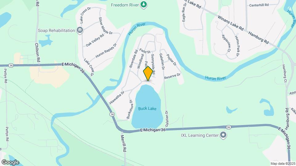 6504 Buckshore Dr Map and Location Details