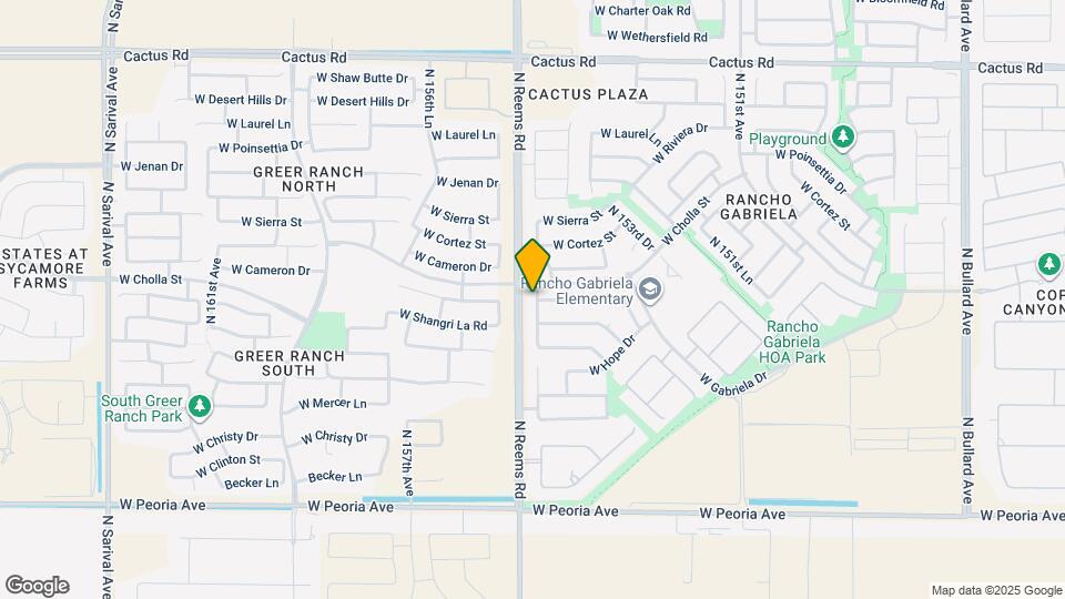11346 N 154th Ln Map and Location Details