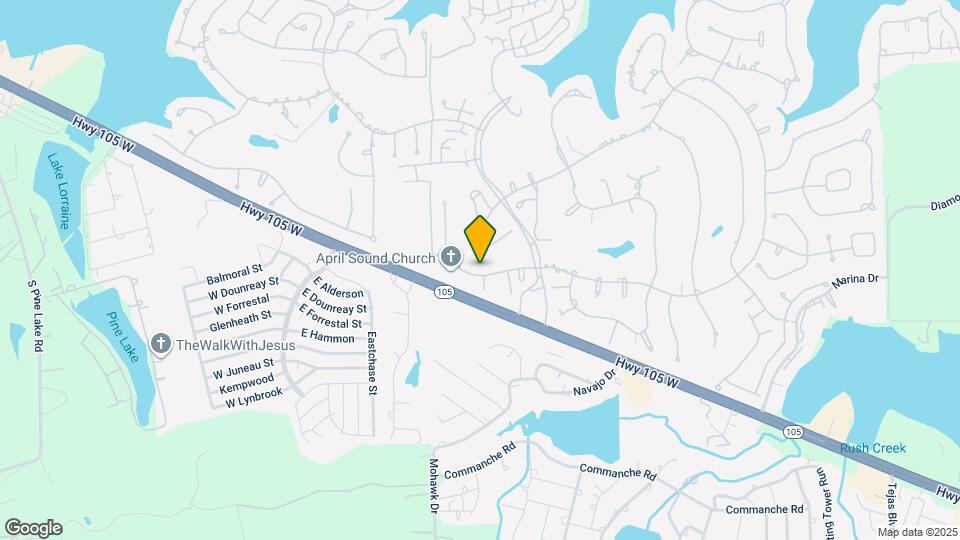 84 April Wind Dr S Map and Location Details