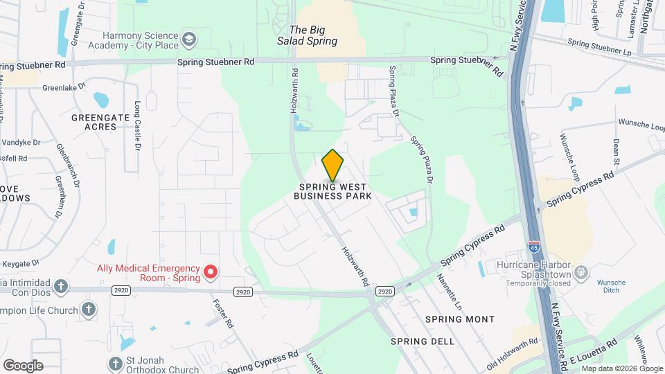 1910 Adobe Falls Dr Map and Location Details