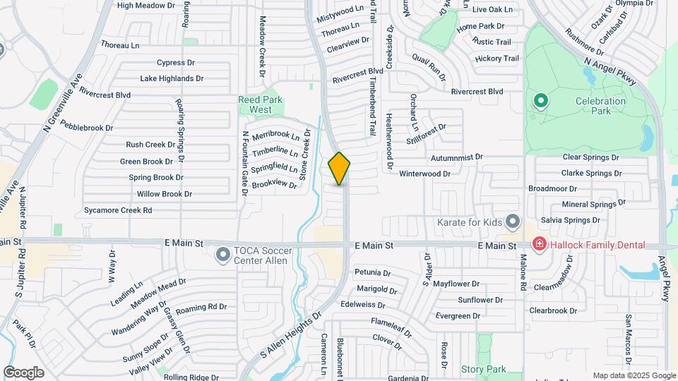 1208 Crestwood Ct Map and Location Details