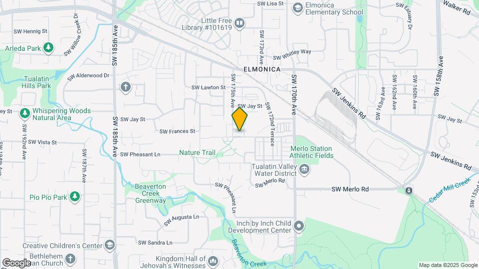 1572 SW 175th Ave Map and Location Details