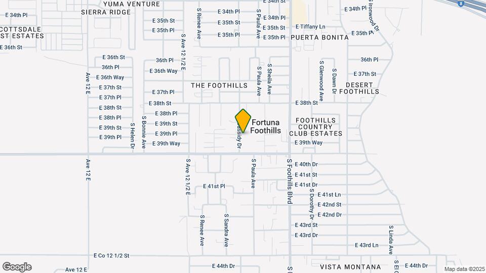 11837 S Cassidy Dr Map and Location Details
