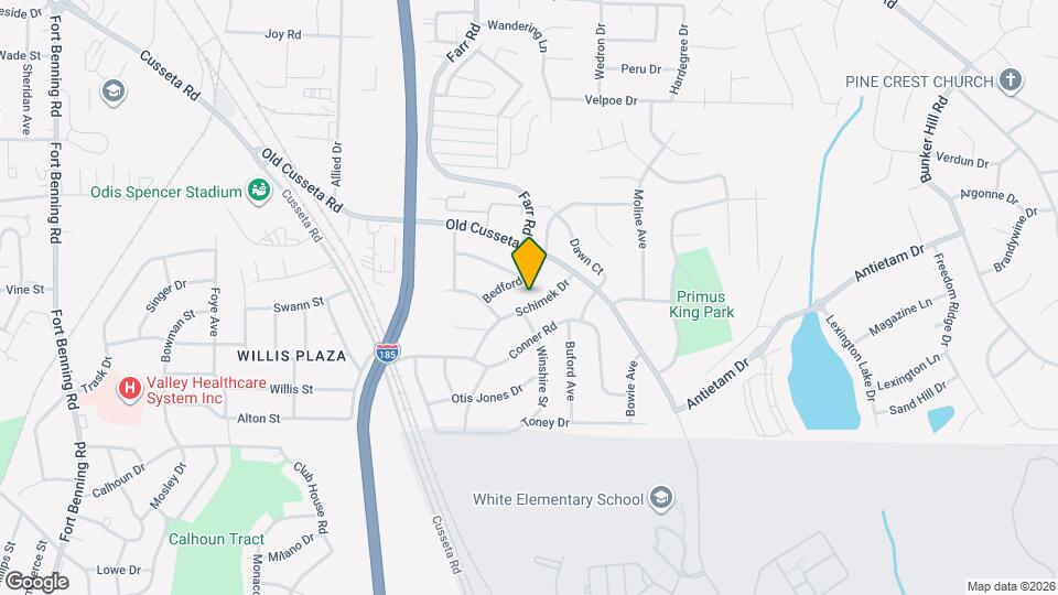 1251 Schimek Dr Map and Location Details