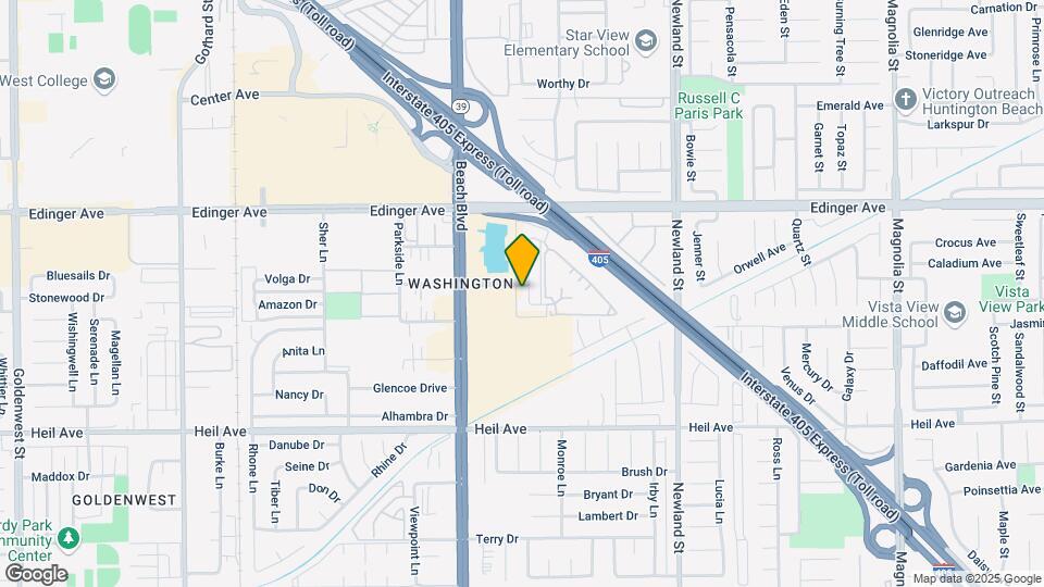 16171 Malaga Ln Map and Location Details