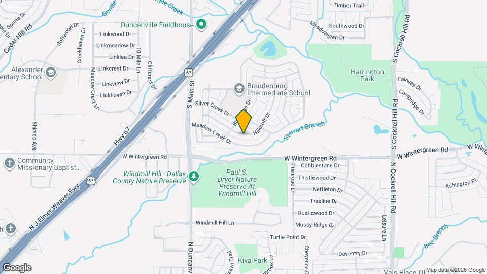322 Hillcroft Dr Mapa y Detalles de la Ubicación