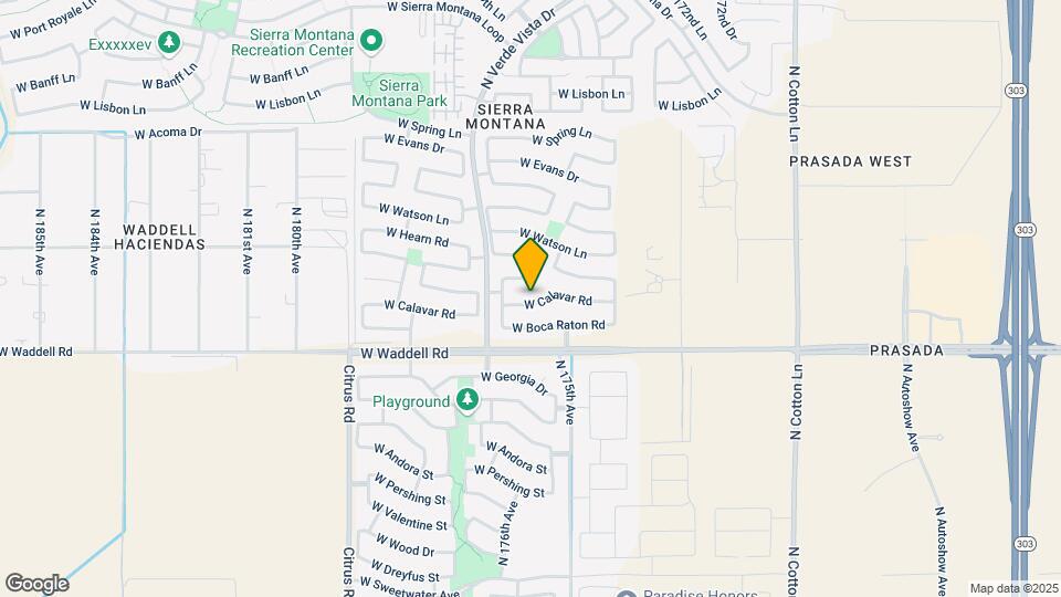 17558 W Calavar Rd Map and Location Details