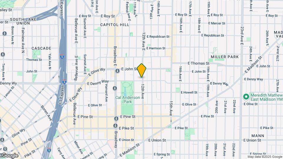 1122 E Denny Way Map and Location Details