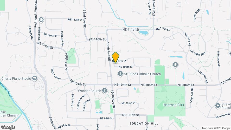 10608 166th Pl NE Map and Location Details