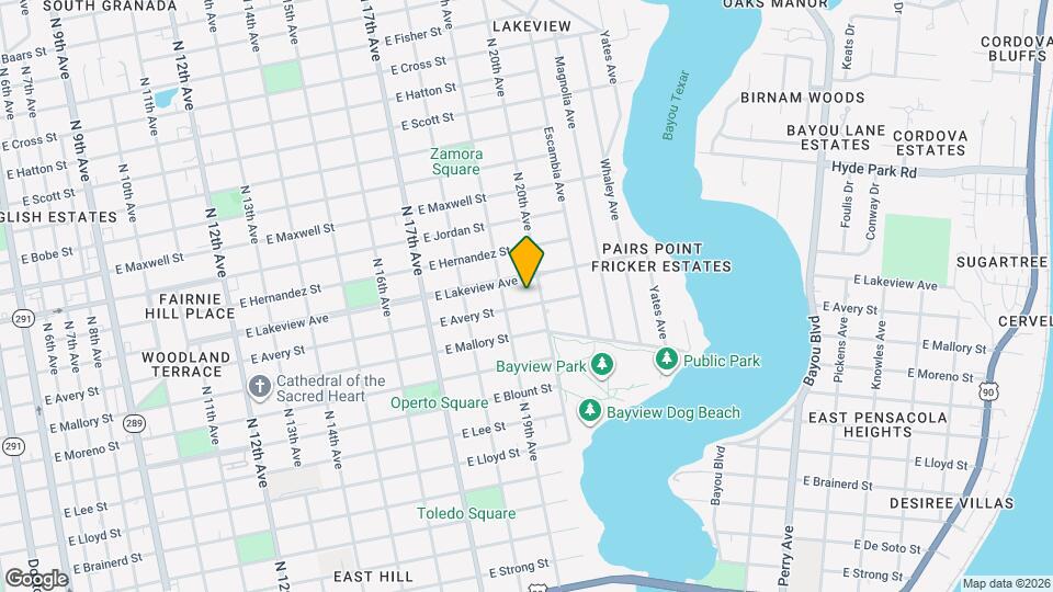 1920 E Avery St Mapa y Detalles de la Ubicación