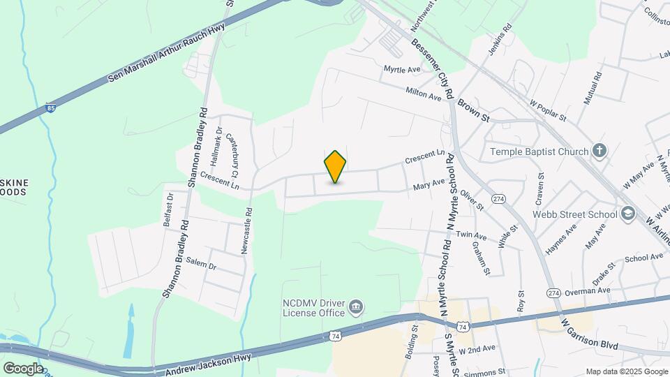 2754 Mary Ave Map and Location Details