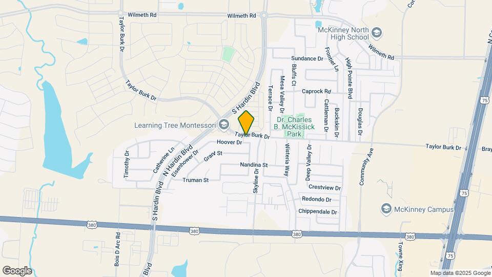 3012 Hoover Dr Map and Location Details