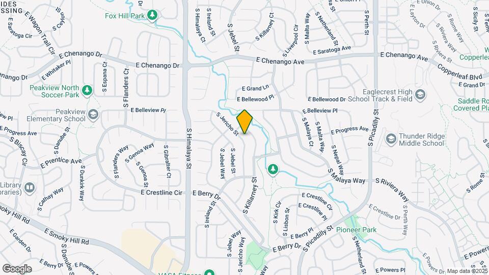 5224 S Jericho St Map and Location Details